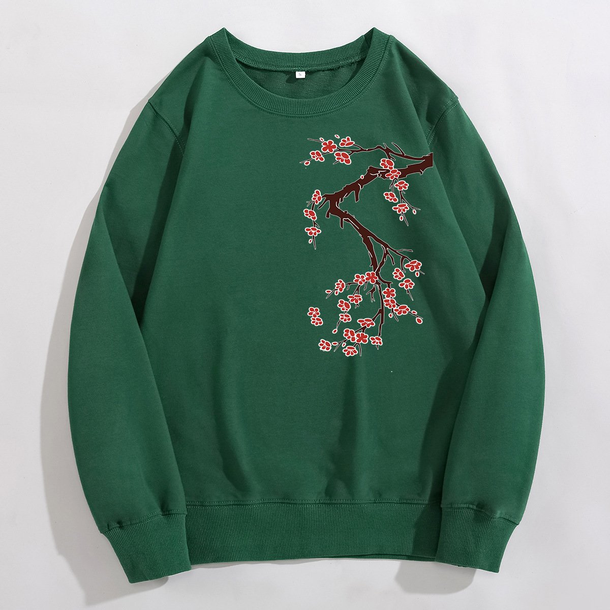Cherry Blossom Loose Fit Hoodie for Women