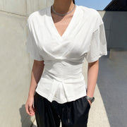 Effortless Commuter Top - White