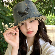 Butterfly Fringed Fisherman Hat