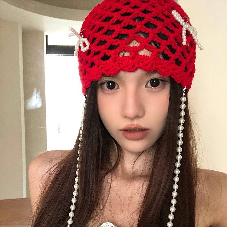 Pearl Bow Hat