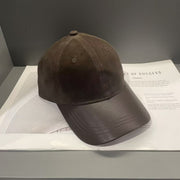 Retro Suede Baseball Cap