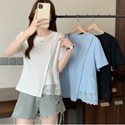 Chic Short Sleeve Blouse