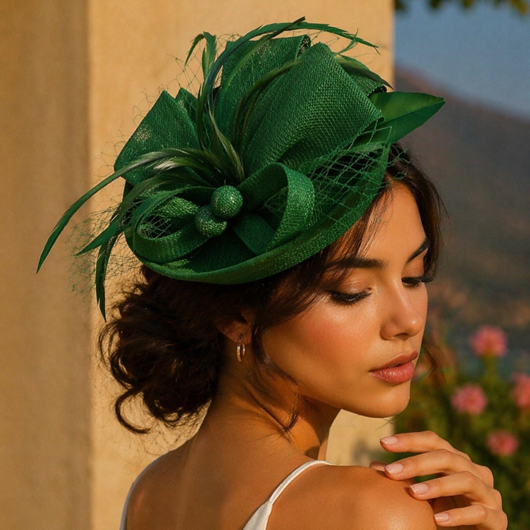Elegant Feather Hat