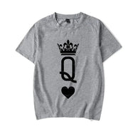 Couple's Matching T Shirts for Valentine's Day - Trendy Harajuku Style