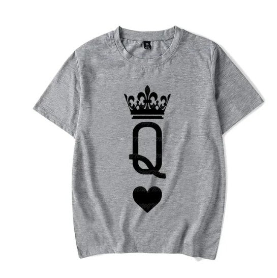 Couple's Matching T Shirts for Valentine's Day - Trendy Harajuku Style