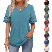 Elegant Loose Fit V-Neck Top for Women