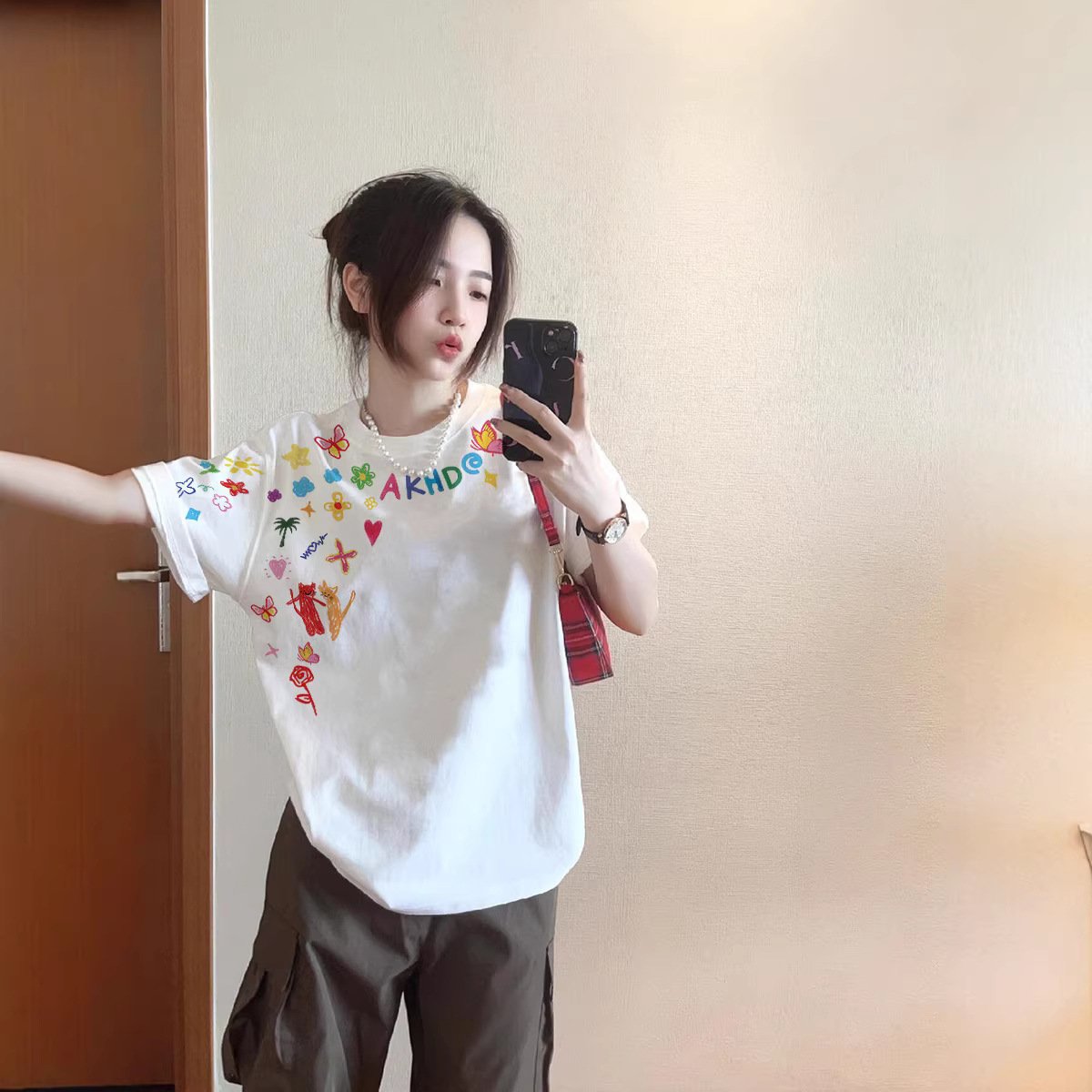 Relaxed Fit Cotton Top
