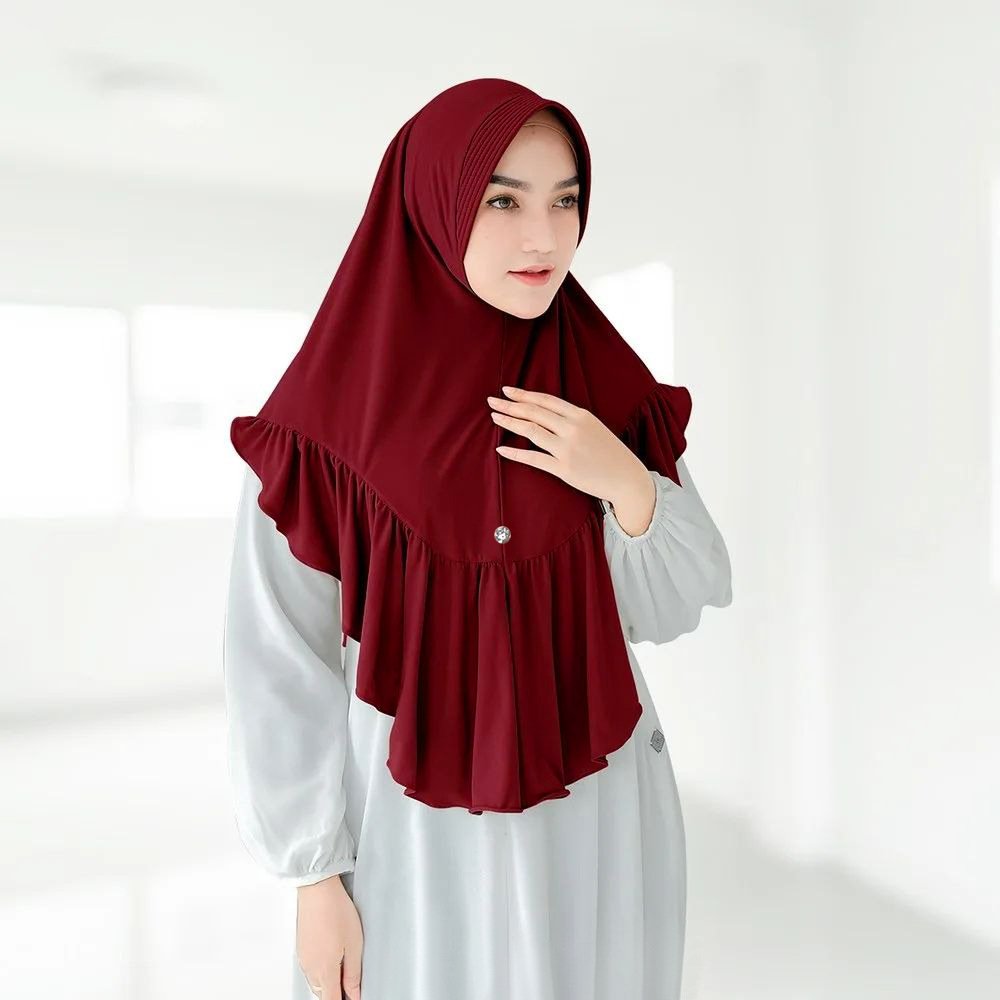 Breathable Women's Solid Color Headscarf