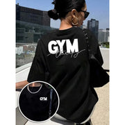 Casual Retro Gym T-Shirt for Women