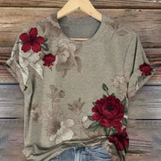 V-Neck Short-Sleeve Top