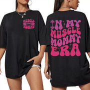 Retro Graphic Short Sleeve T-Shirt for Women - Oversized Casual Style