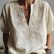 Elegant Off-shoulder Short-sleeved Top for Women