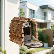 Add a Touch of Nature with Our Wooden Birdhouse