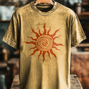 Women's Loose Fit Short Sleeve Printed T-Shirt