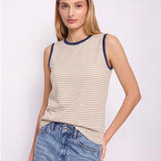 Striped Women's Sleeveless Vest Top