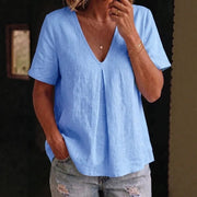 Casual Pleated Tee