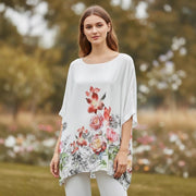 Loose-Fit Floral Women's Top