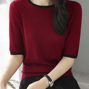 Versatile Color-Blocked Top for Women