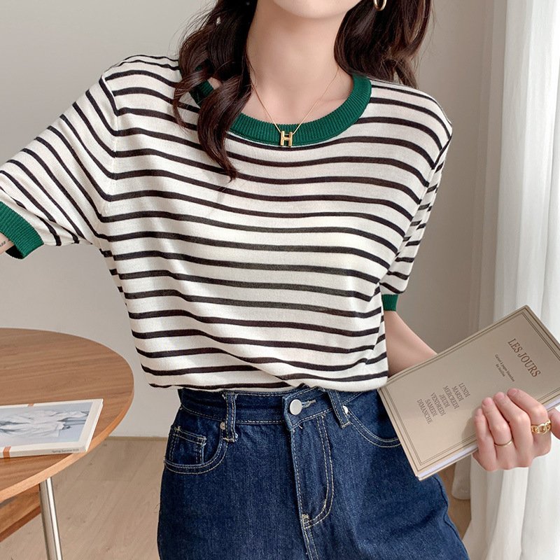 Elegant Short-Sleeve Top