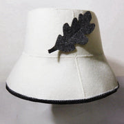 Warm Wool Sauna Hat for Dry Hair
