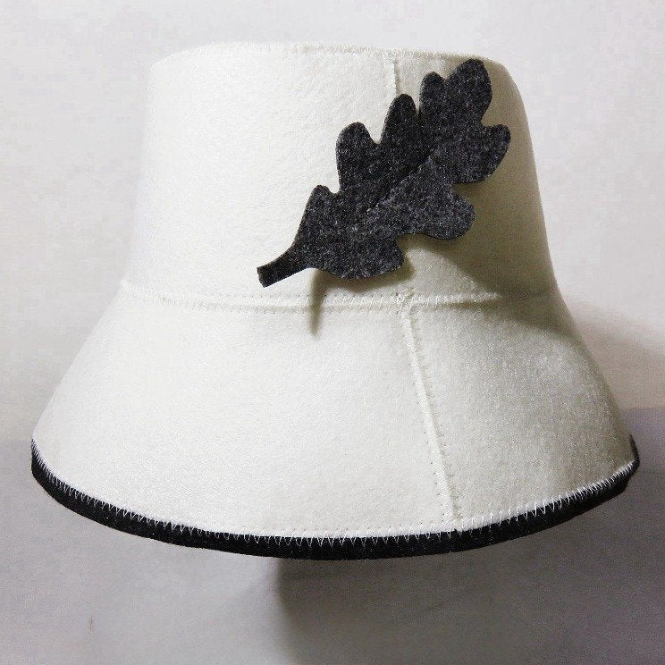 Warm Wool Sauna Hat for Dry Hair