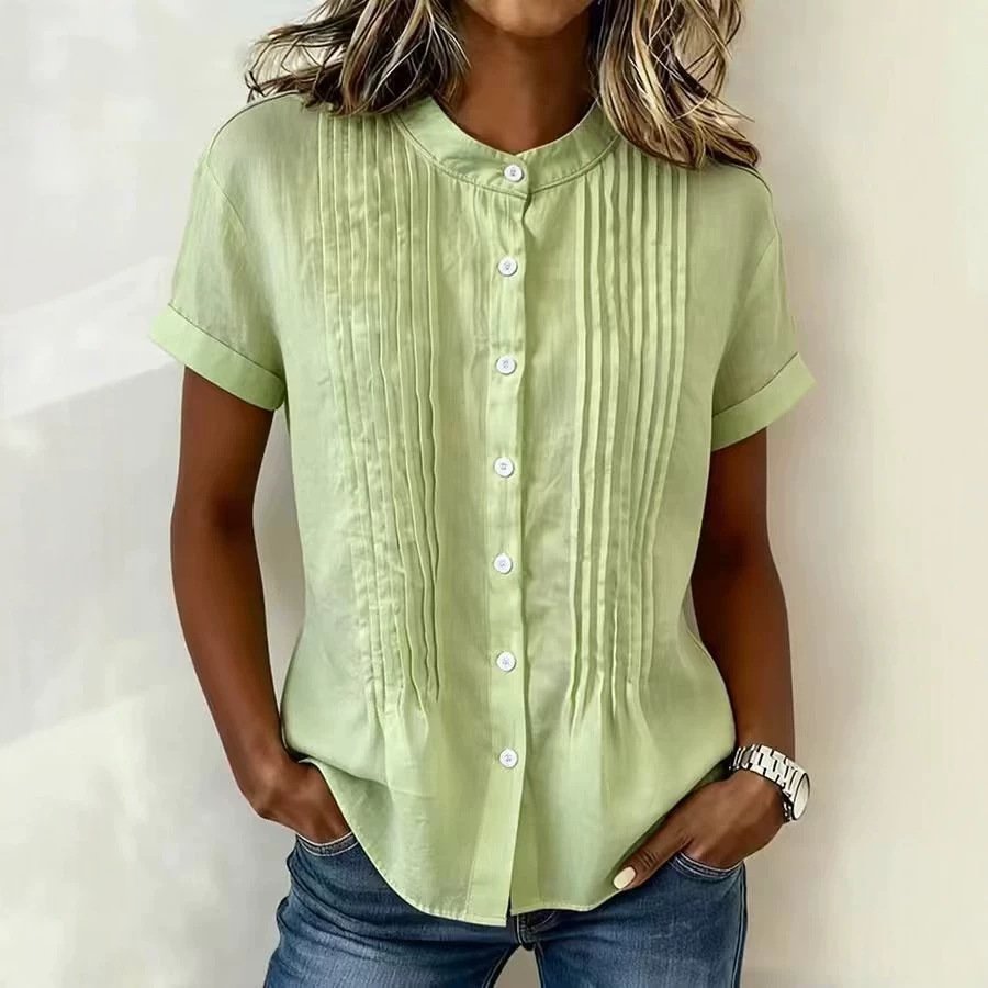 Elegant Short Sleeve Tops