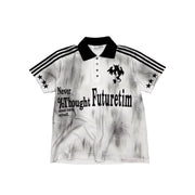 Punk Rock Striped Slim-fit Tee