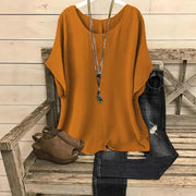 Retro Chic Short Sleeve Top for Women