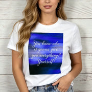 Empower Yourself Daily Graphic Tee for Women