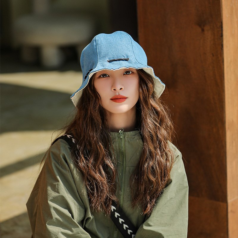 Reversible Fisherman Hat with Pocket for 2 Styles