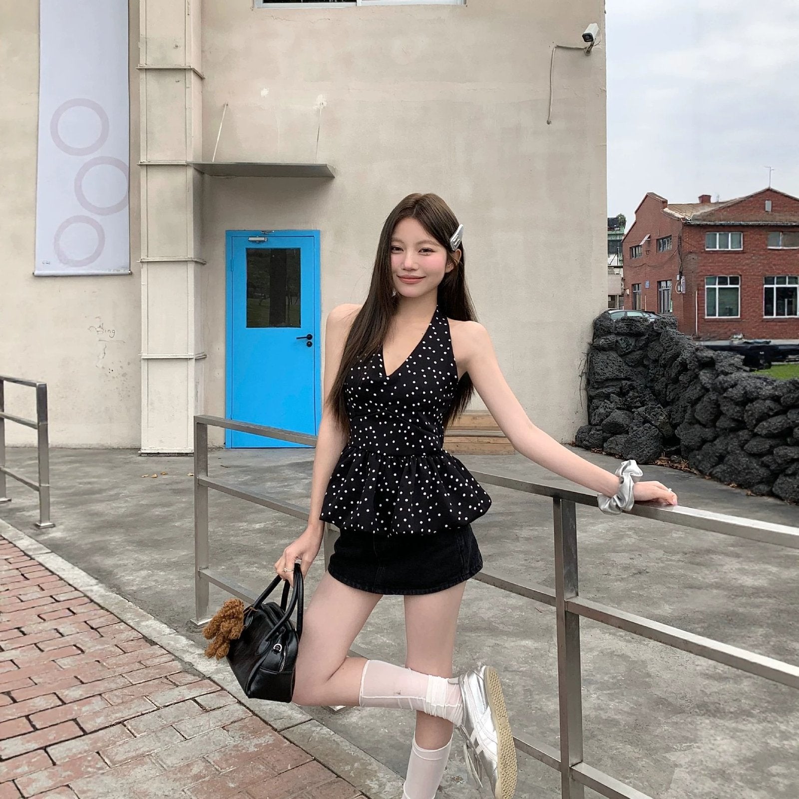 Slim Polka Dot Cami