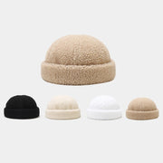 Warm Lamb Wool Hat for Women - Versatile Winter Accessory
