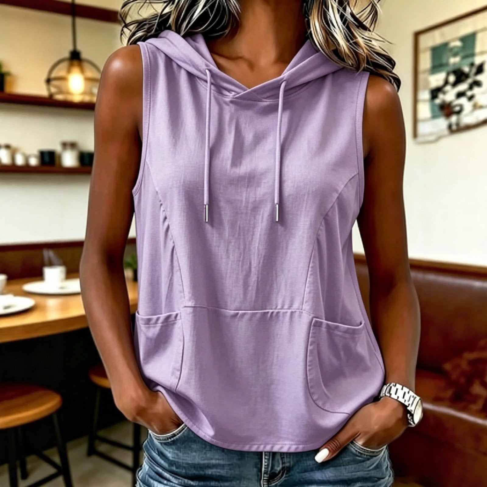 Casual Vest Top for Women