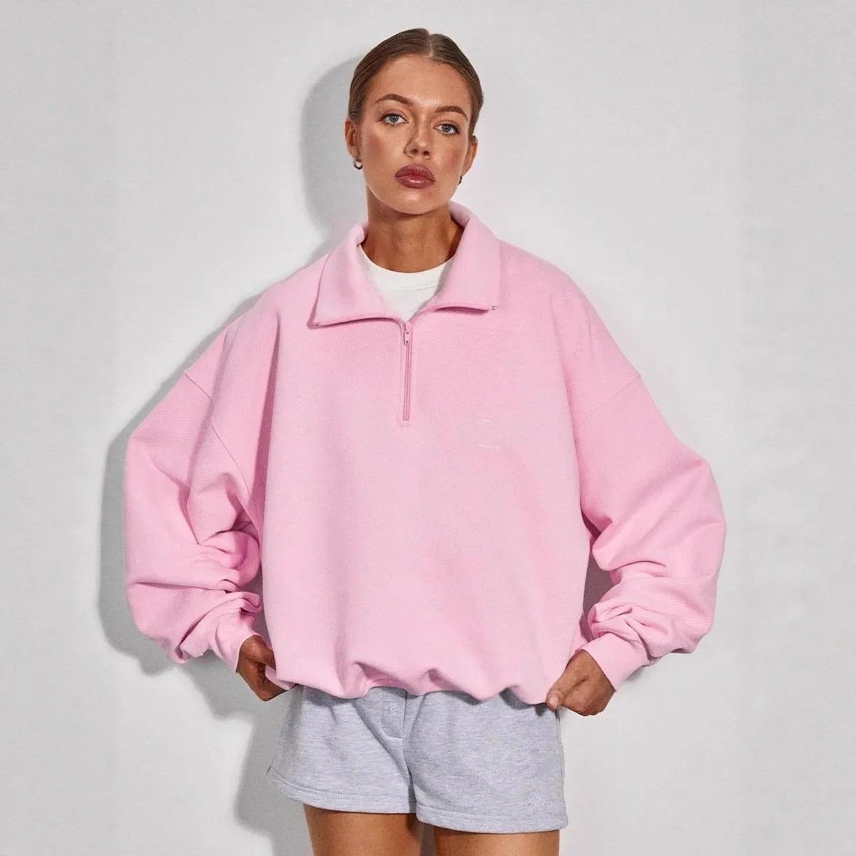 Western Letter Print Hoodie for Women