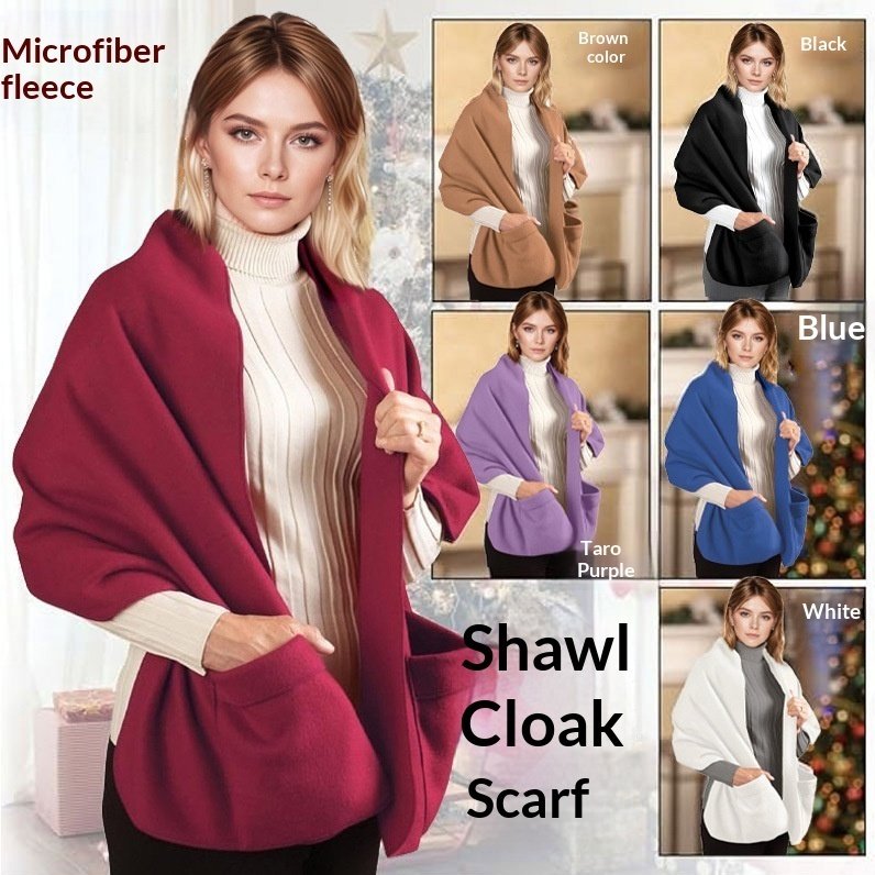 Warm Pocket Scarf