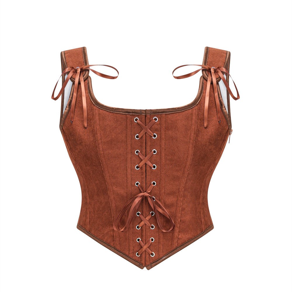 Sexy Lace-up Camisole Corset for Women