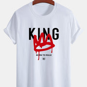 Unisex Summer T-Shirt - Short Sleeves, Round Neck
