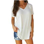 Comfortable V-Neck Short Sleeve T-Shirt for Women