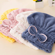 Soft Korean-Style Hair-Drying Towel Bath Cap