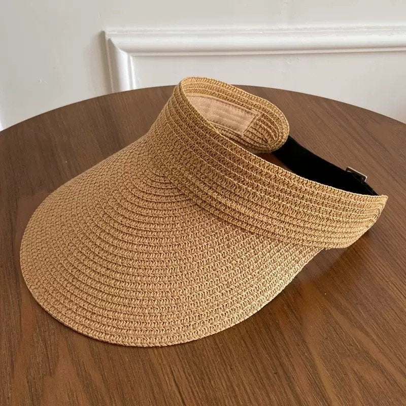 Women's Sun Hat with Floral Lace Trim