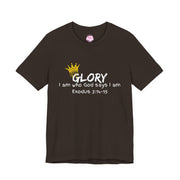 Coordinating Couple's T-Shirts - Brown Solid Color with Fun Print