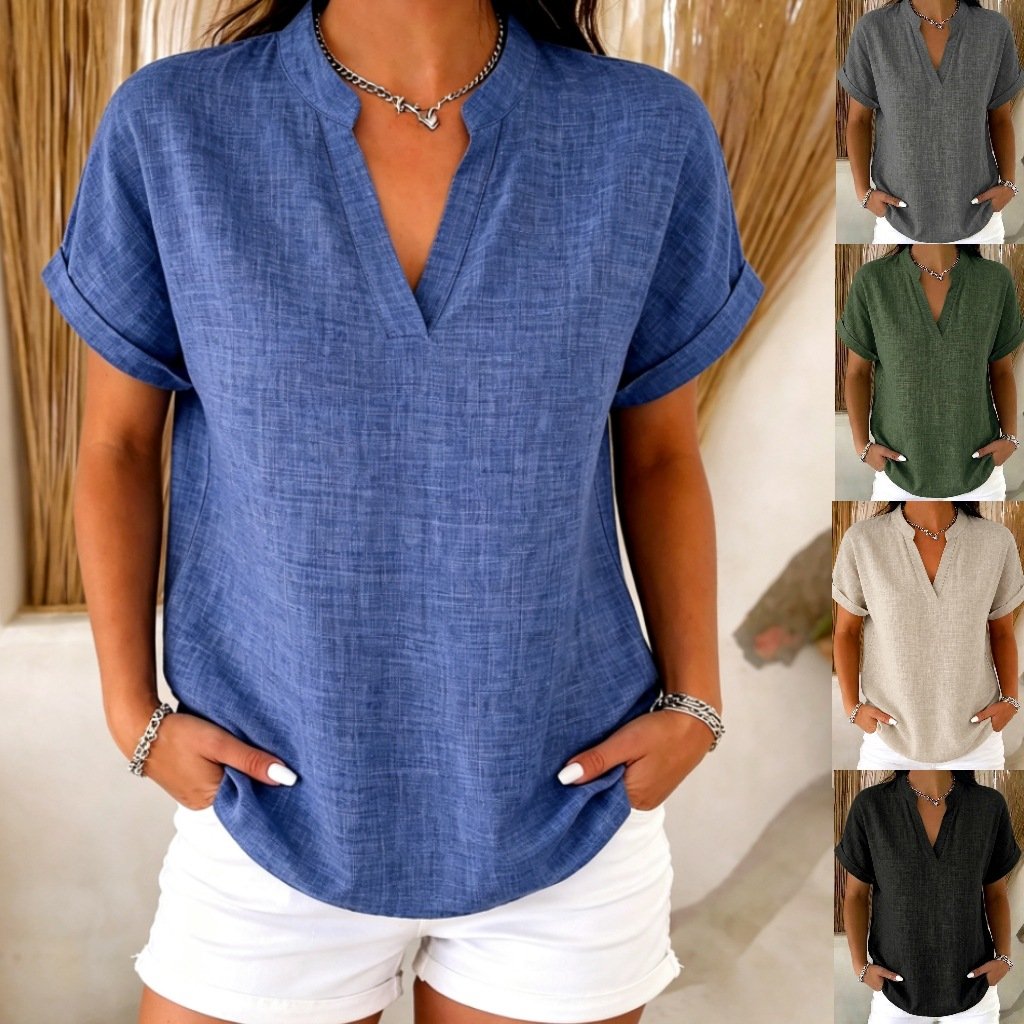 V-Neck Tee for Everyday