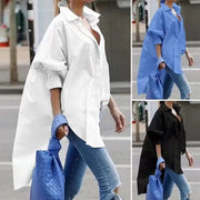 Loose-Fit Plus-Size Blouse for Women