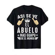 Couple's Solid Color T-Shirts with Fun Prints