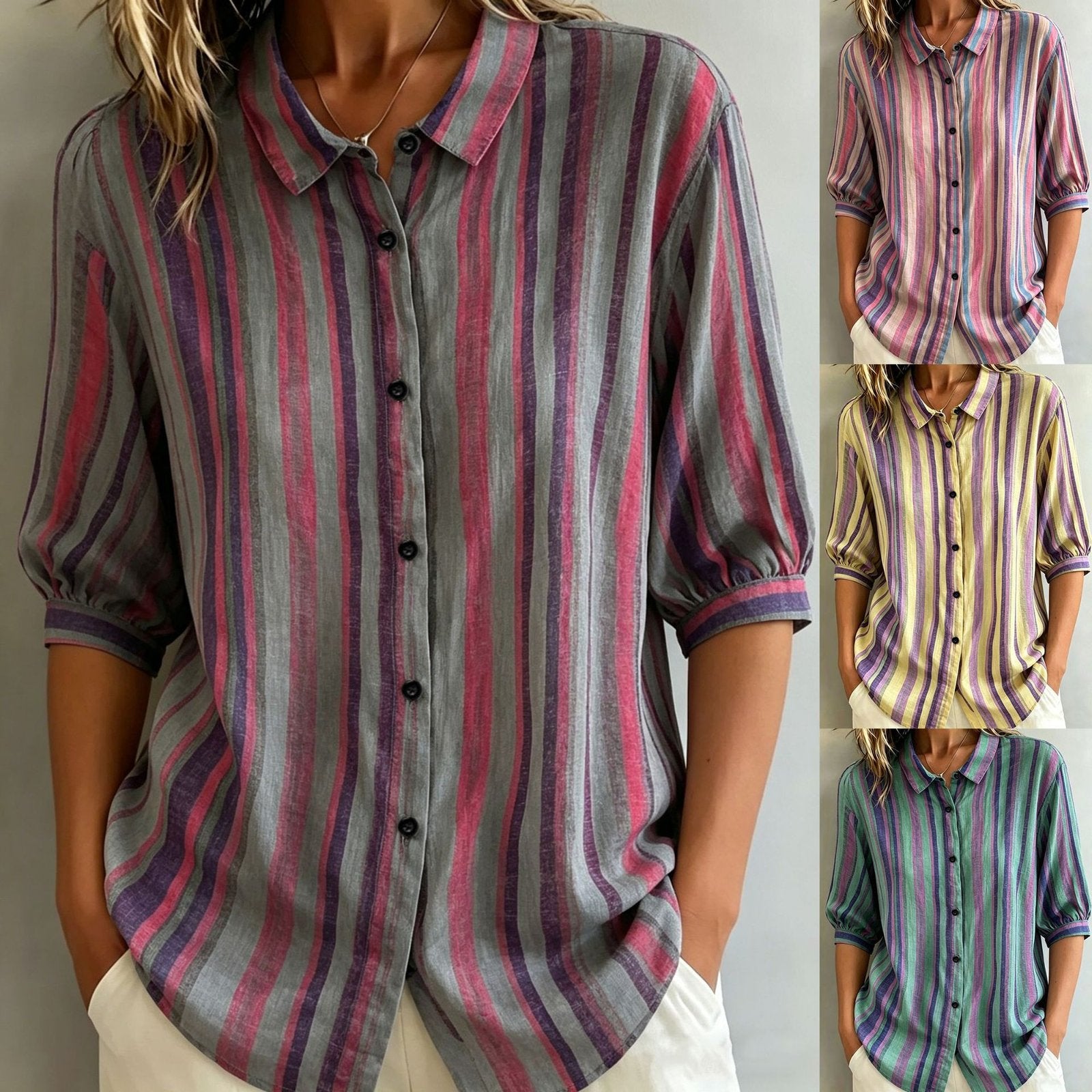 Trendy Striped Top for Women