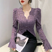 Flattering Long Sleeve Top for Women - Slim Fit & Elegant Design