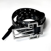 Timeless Cross-Strap Full-Grain Leather Belt