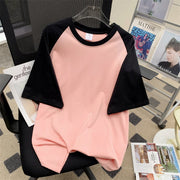 Versatile Plus-Size Cotton Raglan Tops