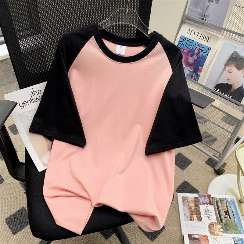 Versatile Plus-Size Cotton Raglan Tops