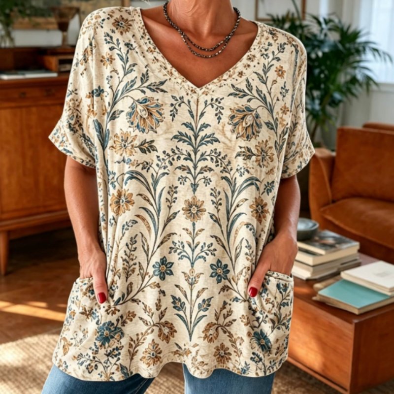 Floral Tunic Top